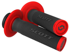 SCOTT Grip SX II Lock On + Cam Set black/red