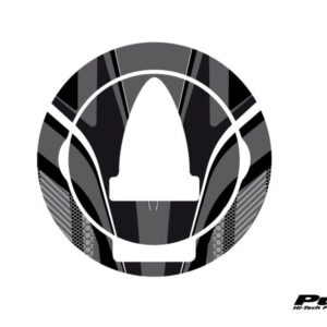 Puig Fuel Cap Cover Radical Aprilia C/Grey