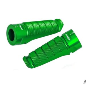 Puig Pair Footrests Hi-Tech Racing Right/Left C/Green