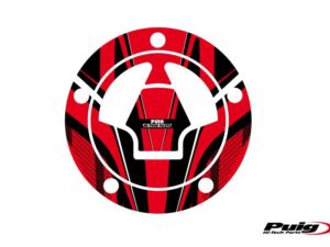 Puig Fuel Cap Cover Radical Kawasaki C/Red