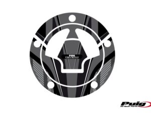 Puig Fuel Cap Cover Radical Kawasaki C/Grey