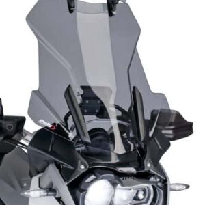 Puig Visor Multiadjustable Clip-On 230X90Mm. C/Smoke