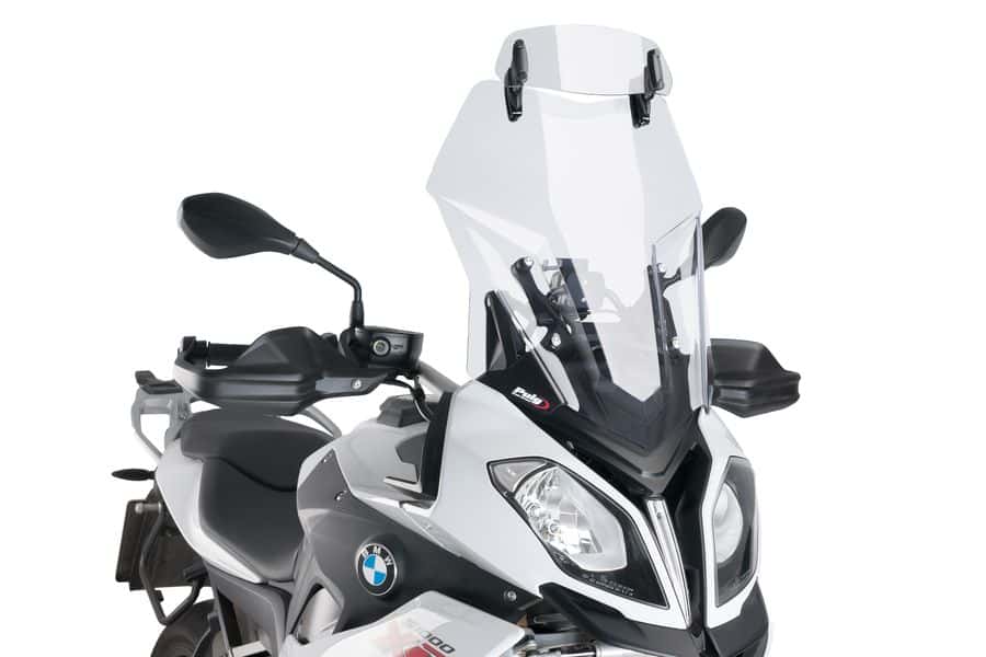 Puig Visor Multiadjustable Clip-On 277X100Mm. C/Clear