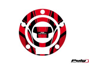 Puig Fuel Cap Cover Mod. Radical Yamaha C/Red