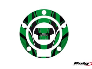 Puig Fuel Cap Cover Mod. Radical Yamaha C/Green