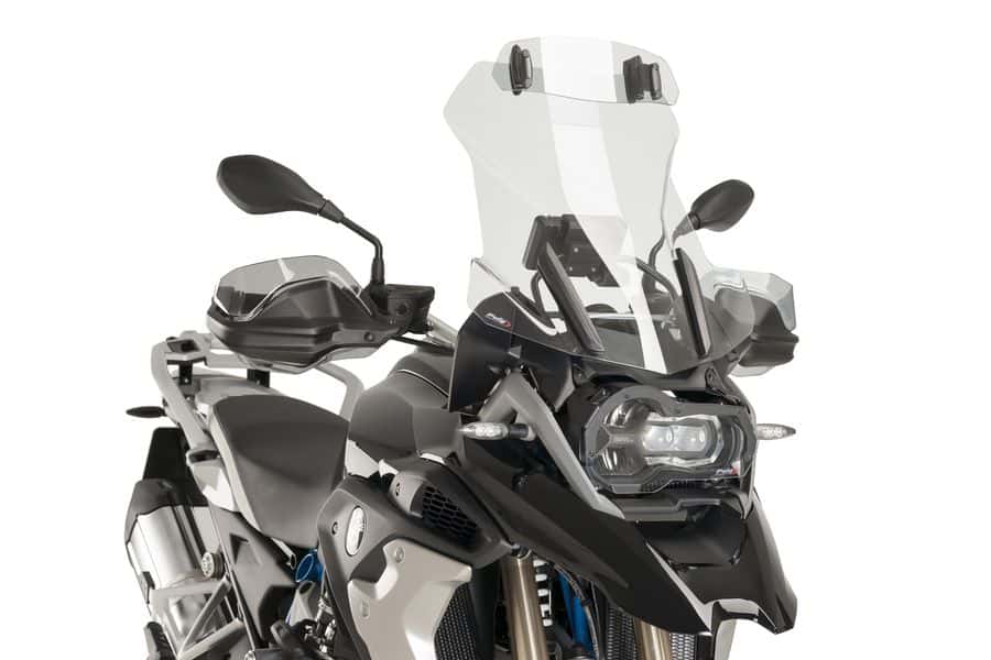 Puig Visor Multiadjustable Clip-On 325X102Mm. C/Clear