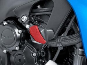 Puig spare rubbers for crash pads R12 C/Red