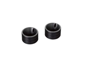 Grooved End Cap Set Black
