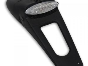 UFO Takalokasuoja LED-valolla Musta E-hyväksytty