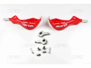 UFO Käsisuojat alu Punainen alumiinikiskolla 22 MM