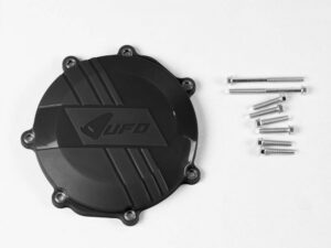 UFO Clutch cover YZ450F 11-,WR450F 15-18 Black
