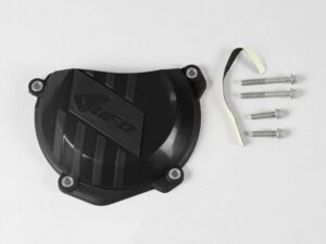 UFO Clutch cover SXF250/350 16-,EXCF250/350 17-,FC250/350 16-,FE250/350 17- Blac