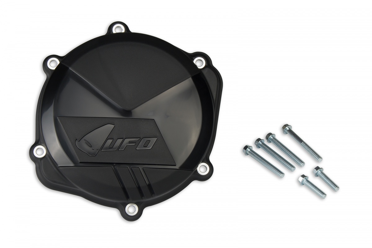UFO Clutch cover CRF250 18- Black