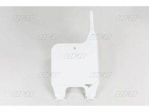 UFO Etunumerokilpi CR125-500 95-99 Valkoinen  041