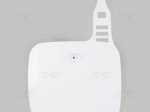 UFO Etunumerokilpi YZ125-490 86-91 Valkoinen 046