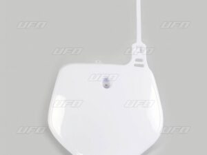 UFO Etunumerokilpi YZ/YZF125-400 92-99 Valkoinen 046