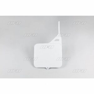 UFO Etunumerokilpi RM125/250 87-95 Valkoinen  041