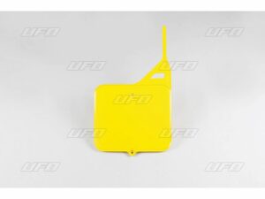 UFO Etunumerokilpi RM125/250 87-95 Keltainen 101