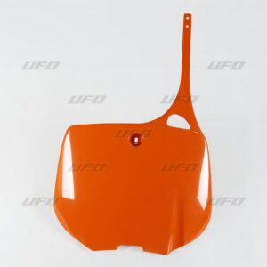 UFO Etunumerokilpi KTM125-620 93-98 Oranssi 127