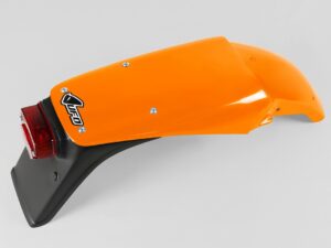 UFO Enduro rear fender whit tail/stop light KTM125-360 SX 93-97 Orange