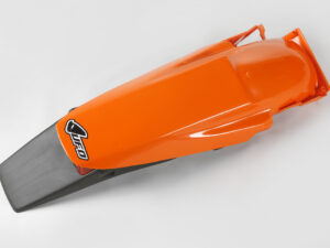 UFO Takalokasuoja Enduro takavalolla KTM125-525EXC 98-03 Oranssi 127