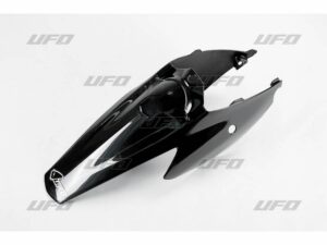 UFO Takalokasuoja sis. sivunumerokilvet KTM85SX 03-12,Musta 001