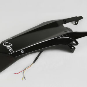 UFO Rear Fender Enduro LED HVA TE/FE 125-501 2014-16 Musta 001