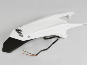 UFO Rear Fender Enduro LED HVA TE/FE 150-501 2014-16 Valkoinen 041
