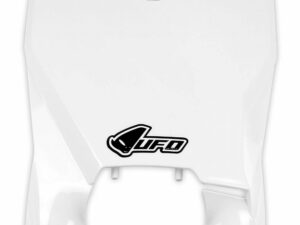 UFO Stadium Front number plate HVA TC/FC125/450 16- White 041