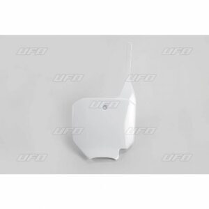 UFO Etunumerokilpi CR80/85 96- ,CRF150R 2007- Valkoinen  041