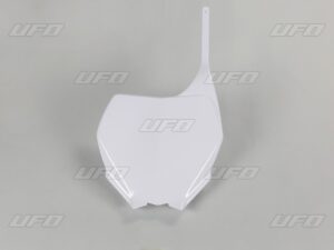 UFO Etunumerokilpi YZ 125/250 06-14 YZF250/450 06-09 Valkoinen 046
