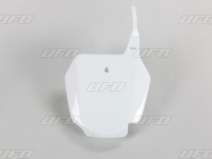 UFO Etunumerokilpi RM85 02- Valkoinen  041