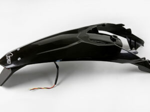 UFO Rear Fender Enduro LED EXC/EXC-F 125-500 2012-16 Musta 001