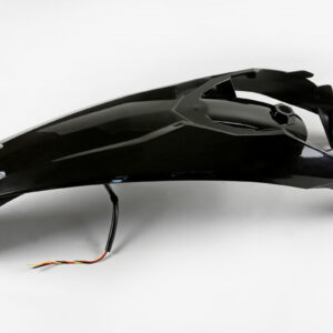 UFO Rear Fender Enduro LED EXC/EXC-F 125-500 2012-16 Musta 001
