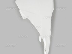 UFO Ilmansuodatinkotelon muovi KTM SX85 13-17 vasen Valkoinen 047