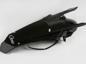 UFO Rear Fender Enduro LED EXC/EXC-F 150-500 2017-19 Musta 001