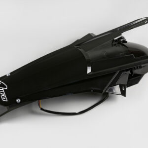 UFO Rear Fender Enduro LED EXC/EXC-F 150-500 2017-19 Musta 001