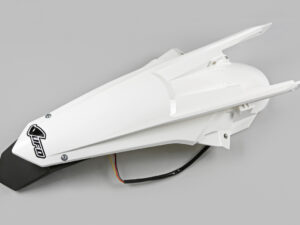 UFO Rear Fender Enduro LED EXC/EXC-F 150-500 2017-19 Valkoinen 047