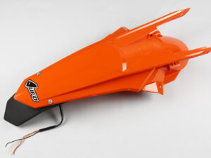 UFO Rear Fender Enduro LED EXC/EXC-F 150-500 2017-19 Oranssi 127