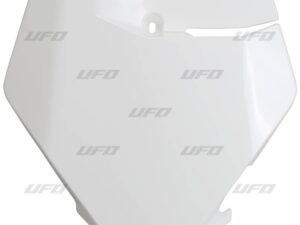 UFO Etunumerokilpi KTM125-450 SX/SXF 2019- Valkoinen 047