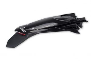 UFO Rear Fender Enduro LED EXC/EXC-F 150-500 2020- Musta 001