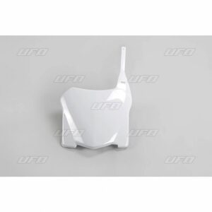 UFO Etunumerokilpi CRF250 08-09, CRF450 08 Valkoinen