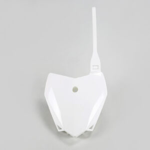 UFO Etunumerokilpi KLX110 10- Valkoinen 047