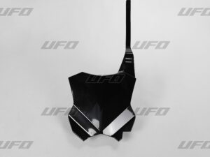 UFO Etunumerokilpi KX250F 17-  KX450F 16- Musta 001
