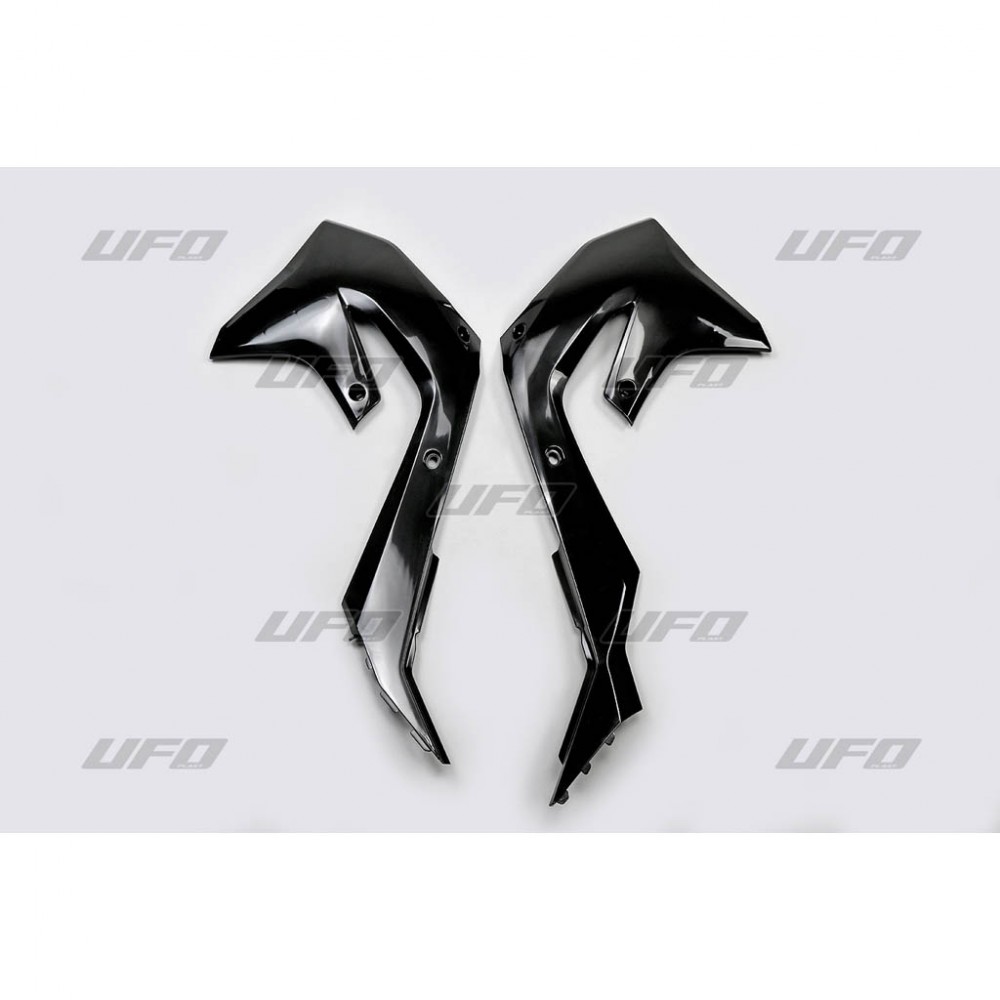 UFO Radiator covers KX250F 21- ,KX450F 19- Black 001