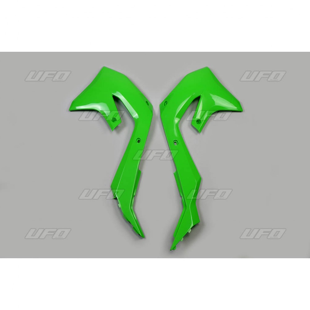 UFO Radiator covers KX250F 21- ,KX450F 19- Green 026