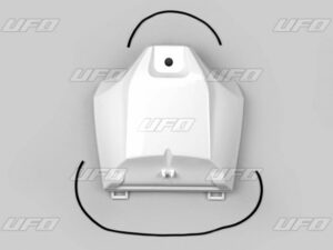 UFO Tank cover YZ250F 19-,YZ450F 18- White 046