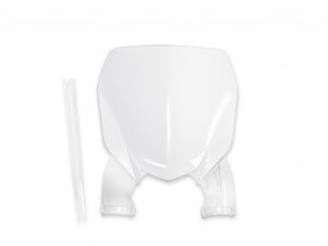 UFO Stadium Front Number plate YZF250 19- /450 18-22 White 046