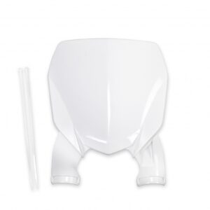 UFO Stadium Front Number plate YZF250 19- /450 18-22 White 046