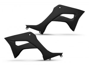 UFO Radiator covers CRF110F 2019- Musta 001